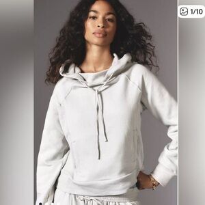 Daily Practice by Anthropologie Hoodie Women’s Medium in Light Mint Green Gray